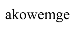 AKOWEMGE trademark