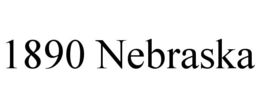 1890 NEBRASKA trademark