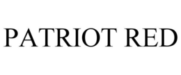 PATRIOT RED trademark