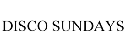 DISCO SUNDAYS trademark