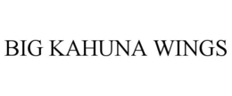 BIG KAHUNA WINGS trademark
