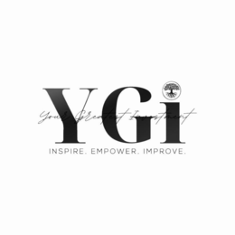 YGI YOUR GREATEST INVESTMENT INSPIRE. EMPOWER. IMPROVE. trademark