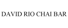 DAVID RIO CHAI BAR trademark