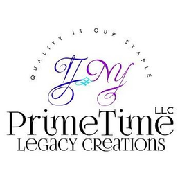 QUALITY IS OUR STAPLE PRIMETIME LEGACY CREATIONS LLC TJ NY trademark