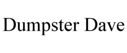 DUMPSTER DAVE trademark