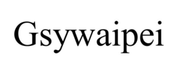 GSYWAIPEI trademark