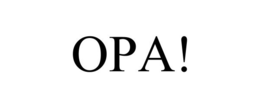 OPA! trademark