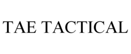 TAE TACTICAL trademark