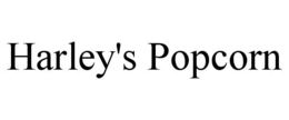 HARLEY'S POPCORN trademark