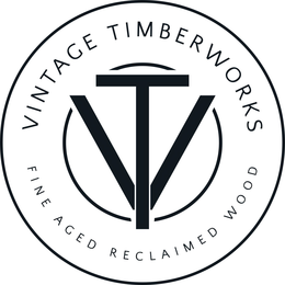 VT VINTAGE TIMBERWORKS FINE AGED RECLAIMED WOOD trademark