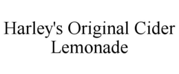 HARLEY'S ORIGINAL CIDER LEMONADE trademark