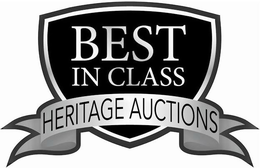 BEST IN CLASS HERITAGE AUCTIONS trademark