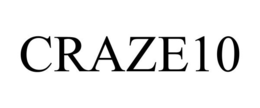 CRAZE10 trademark