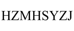 HZMHSYZJ trademark
