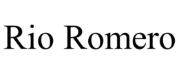 RIO ROMERO trademark