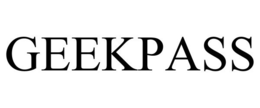 GEEKPASS trademark