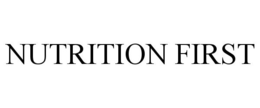 NUTRITION FIRST trademark