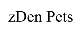 ZDEN PETS trademark
