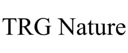 TRG NATURE trademark
