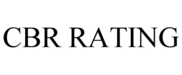 CBR RATING trademark