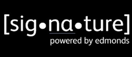 [SIG · NA · TURE ] POWERED BY EDMONDS trademark