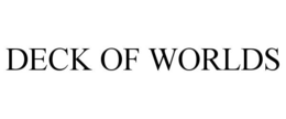 DECK OF WORLDS trademark