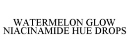 WATERMELON GLOW NIACINAMIDE HUE DROPS trademark