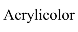 ACRYLICOLOR trademark