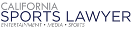 CALIFORNIA SPORTS LAWYER ENTERTAINMENT · MEDIA · SPORTS trademark