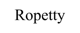 ROPETTY trademark