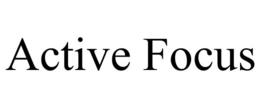 ACTIVE FOCUS trademark