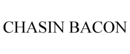 CHASIN BACON trademark