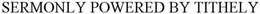 SERMONLY POWERED BY TITHELY trademark