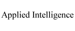 APPLIED INTELLIGENCE trademark