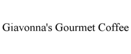 GIAVONNA'S GOURMET COFFEE trademark