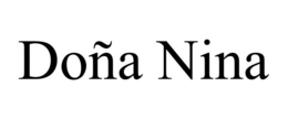 DOÑA NINA trademark