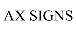 AX SIGNS trademark