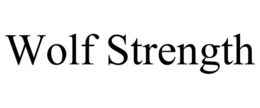 WOLF STRENGTH trademark