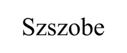 SZSZOBE trademark
