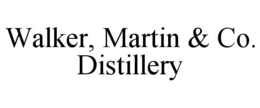 WALKER, MARTIN & CO. DISTILLERY trademark