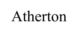 ATHERTON trademark