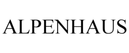 ALPENHAUS trademark