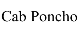 CAB PONCHO trademark