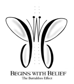 BB BEGINS WITH BELIEF THE BUTTAHBRO EFFECT trademark