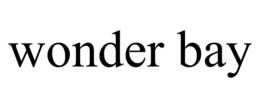 WONDER BAY trademark