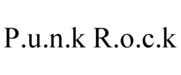 P.U.N.K R.O.C.K trademark
