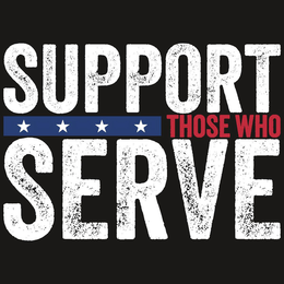 SUPPORT THOSE WHO SERVE trademark