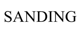 SANDING trademark