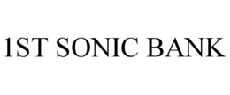 1ST SONIC BANK trademark