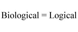 BIOLOGICAL = LOGICAL trademark